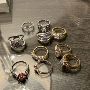 Costume rings size 6 -7